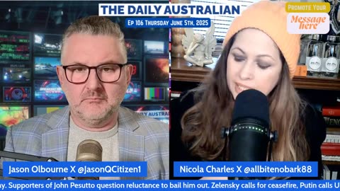 The Daily Australian EP. 106 w/ Nicola Charles & Jason Olbourne