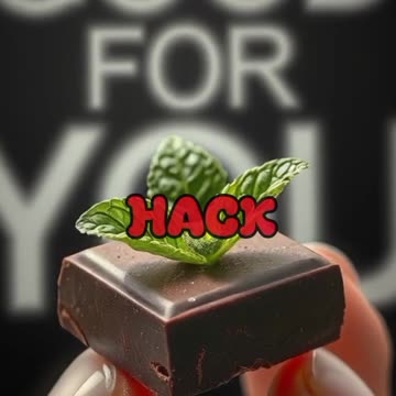 Dark Chocolate + Mint = Mood Boost?! 🍫✨ The Surprising Dessert Hack You Need!