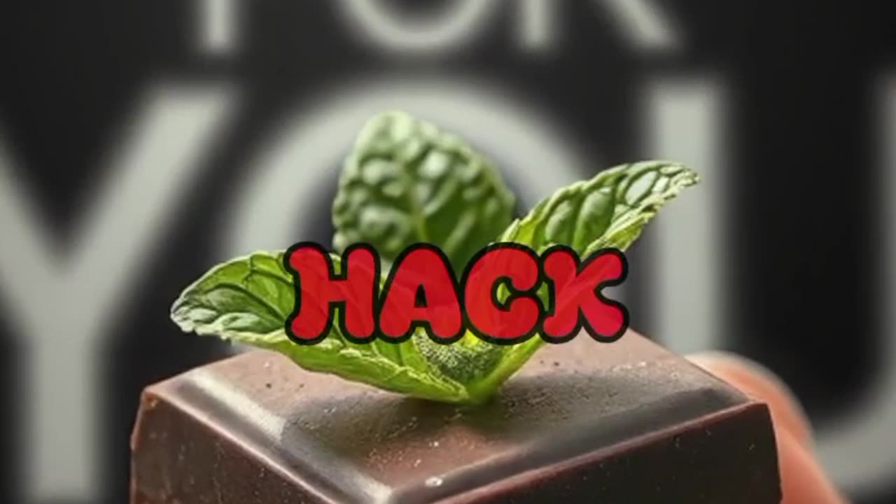 Dark Chocolate + Mint = Mood Boost?! 🍫✨ The Surprising Dessert Hack You Need!