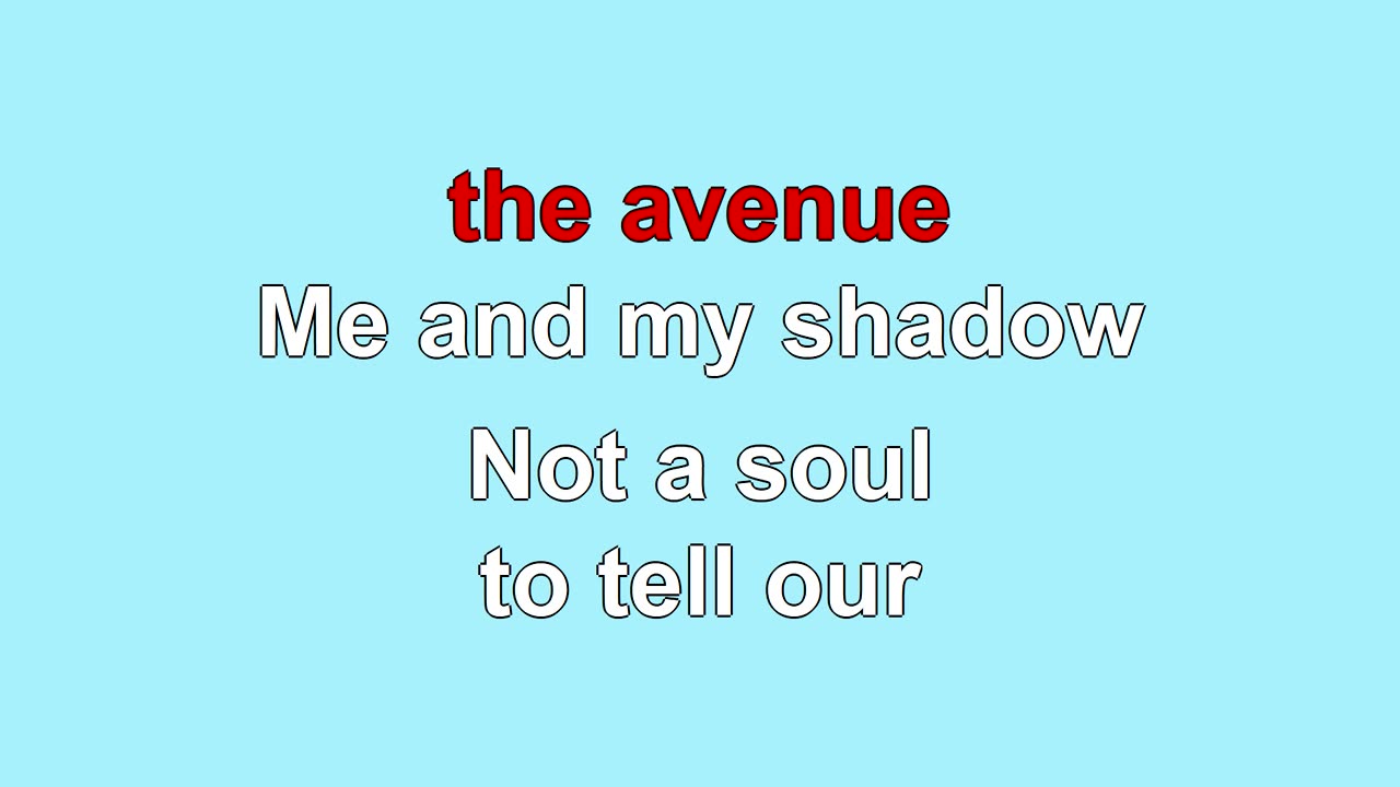 Me and My Shadow (1927)