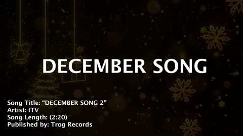 DECEMBER SONG 2 - by ITV