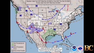 National Weather Forecast (December 3, 2025)