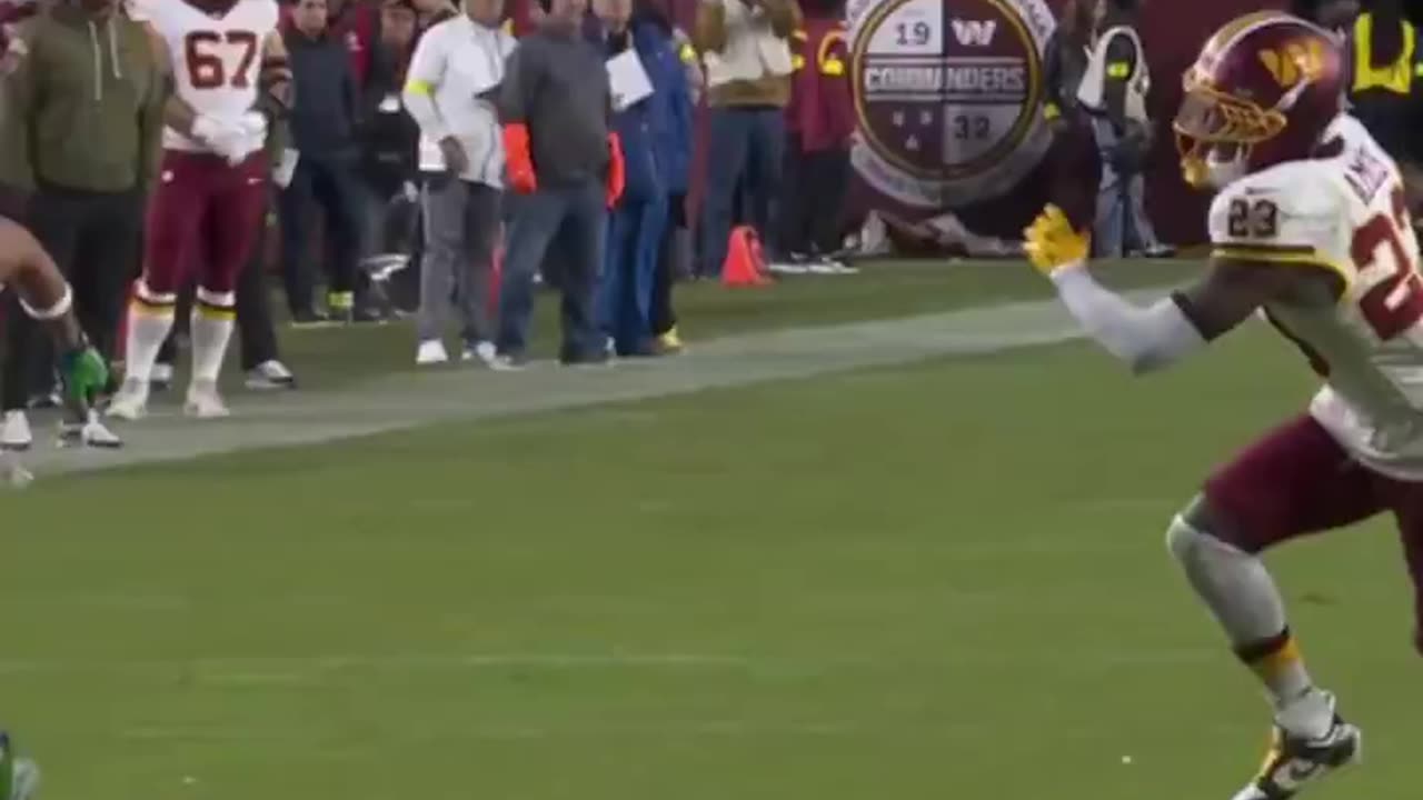 CB Trey Amos has a hip injury and his return is questionable