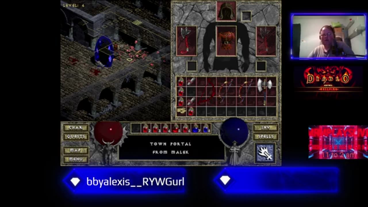 Mrmplayslive Free for all stream 133 Diablo Part 2 2