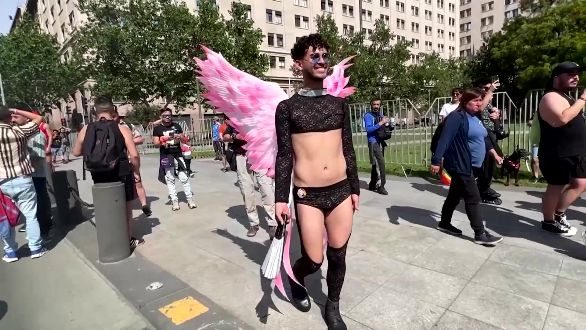 Thousands rally in Chile for LGBTQ+ rights as elections loom