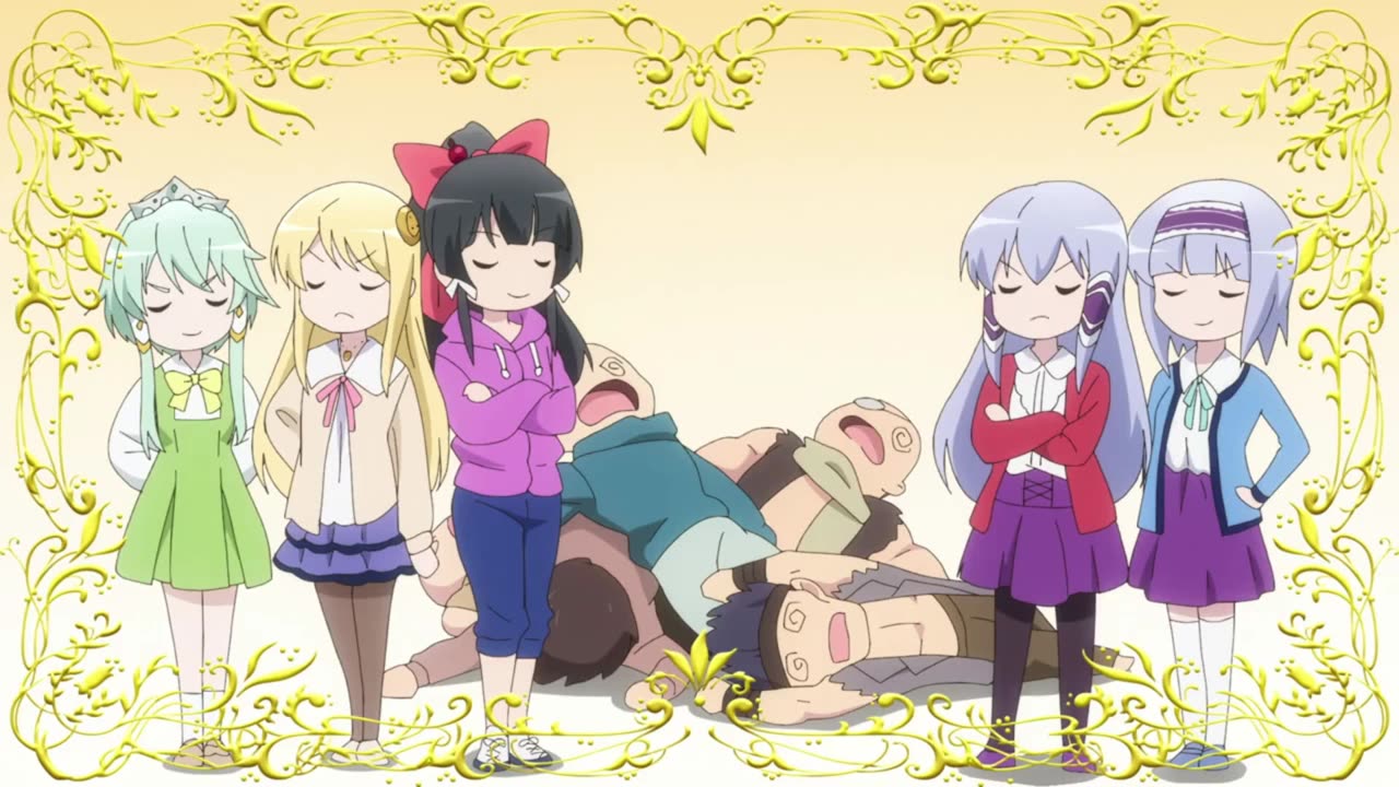 In Another World With My Smartphone 2 - girls beat up thugs