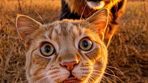 A wildcat's journey across the Savannah