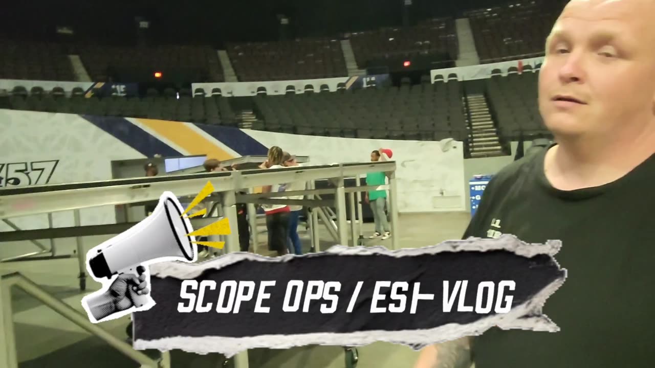 STAGING AND CHAIRS SETUP PREP ESI-VLOG