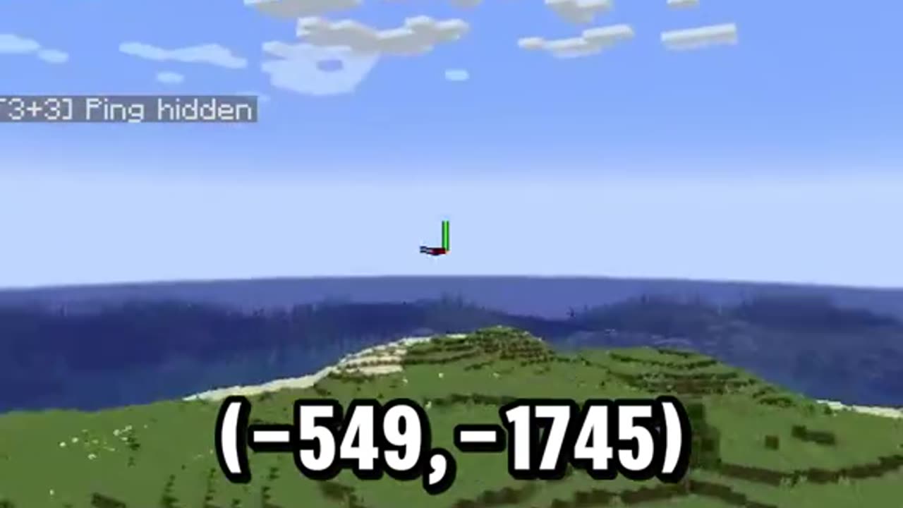 Encuentra el portal al end con 1 solo ojo, usando matemáticas #minecraft #matemáticas #curiosidades