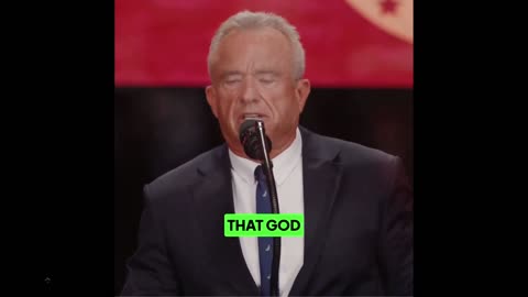 RFK choked up telling a story about Charlie Kirk and dying for freedom