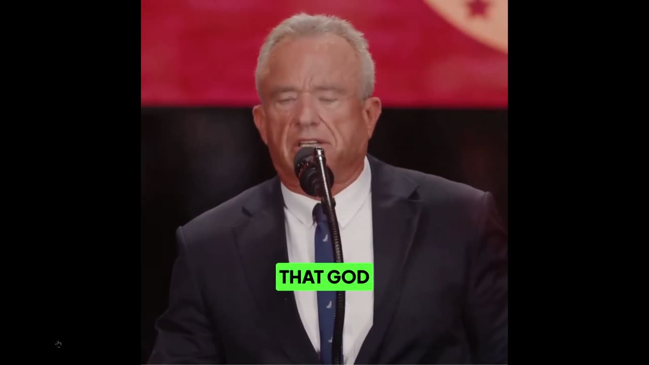 RFK choked up telling a story about Charlie Kirk and dying for freedom