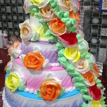 12 kg doll cake 😋making fancy 👰🧚dress doll I'm from india🇮🇳