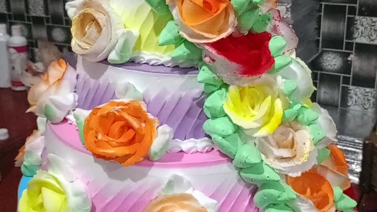 12 kg doll cake 😋making fancy 👰🧚dress doll I'm from india🇮🇳