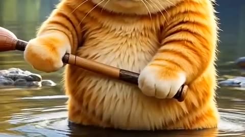 Ai animated Cat funny video #pets #funny #wildlife