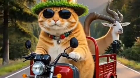 "The Cat Eats Deer Meat":