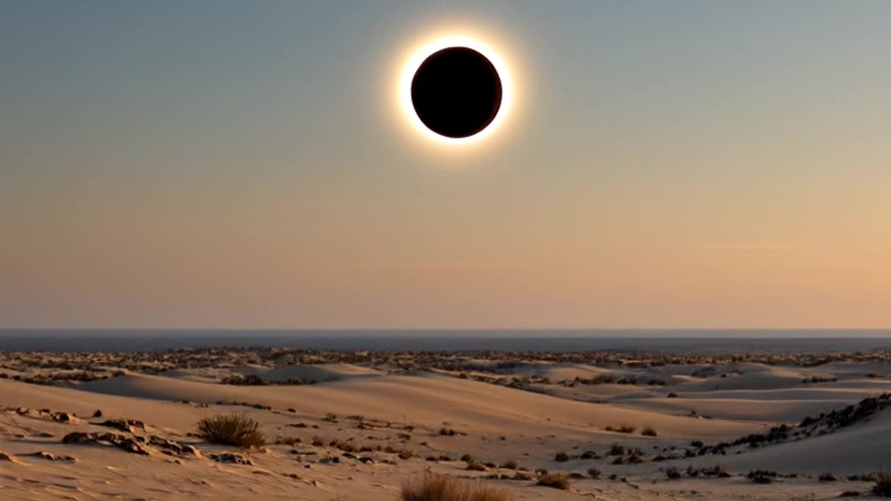 Solar Eclipse | Rare Celestial Event in the Sky