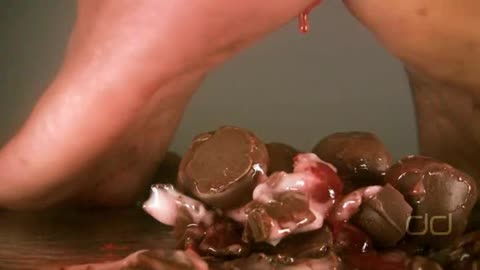 Darla TV - Chocolate Covered Cherry Crush Under Bare Feet