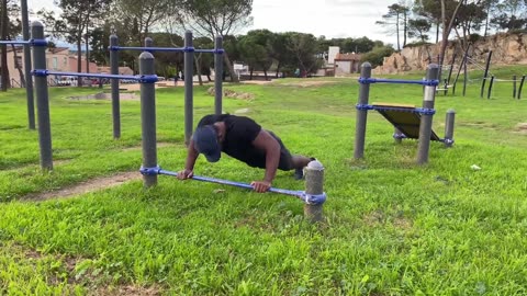 Bodyweight Training Muscle Ups, Pull Ups, Push Ups, Dips, Core Work & Cardio Join Me for Outdoor
