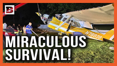 Miraculous Survival! Plane Crash Results in Only Minor Injuries for Passenger