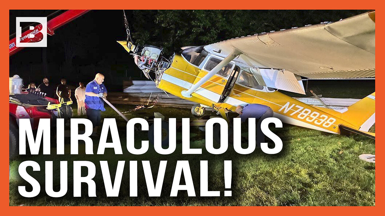 Miraculous Survival! Plane Crash Results in Only Minor Injuries for Passenger