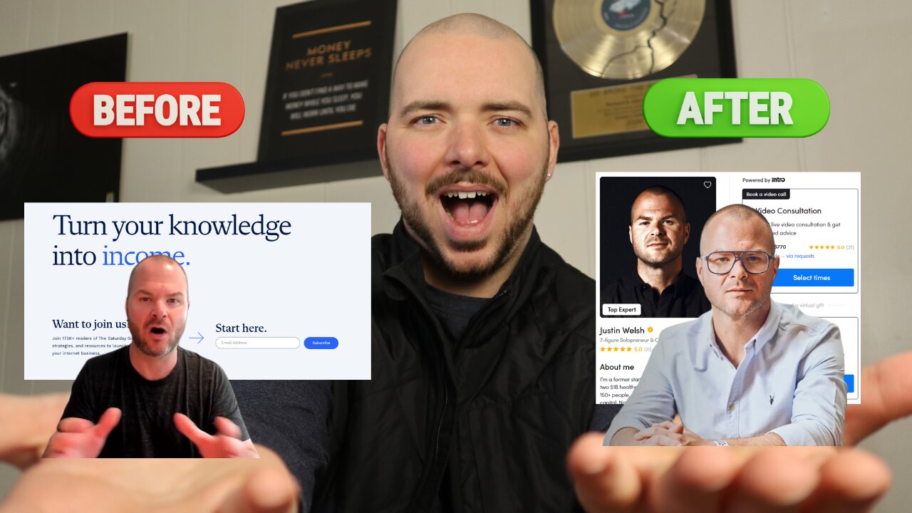 Profitalize Your Business Part 4: Course Sales & How To Monetize Your Back Office for Justin Welsh