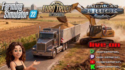 🔴 [FR/ENG] 🚜Farming and trucking ! 🚚🛣 💜 Nov RCP #17
