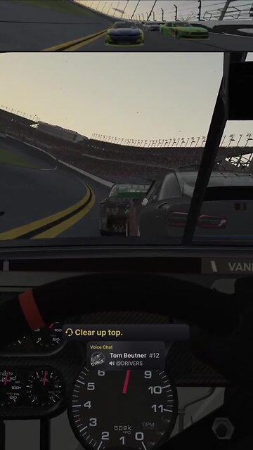 Wrecking on the front stretch