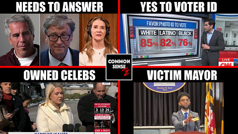 Melinda Torches Bill on Epstein, 83% Back Voter ID, Leavitt Owns Woke Grammys, Mayor Cries Racist