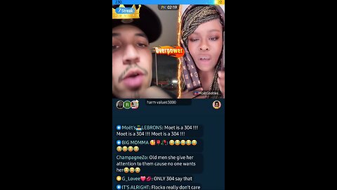 FLOCKO LINES MOET GIVE HER ROUND 2🤣🤣