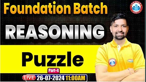 REASONING CLASS, LOGICLE REASONING #4