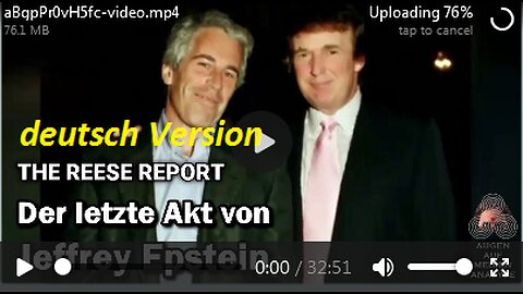 Der letzte Akt von JEFFREY EPSTEIN (The Reese Report deu.) o9.o7.2025 AAMA