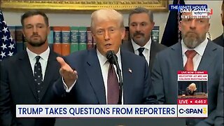 Trump Claps Back at Reporter: “'In My First Term, I Was Fighting Lunatics Like YOU!'