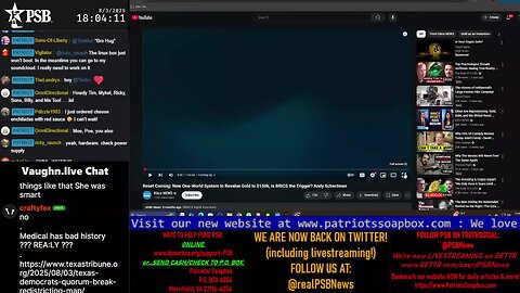 2025-08-03 18:00 EDT - Mykle Show