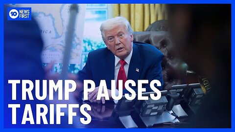 Shock in the business world as Trump makes sudden retreat on tariffs. News | 10 News first