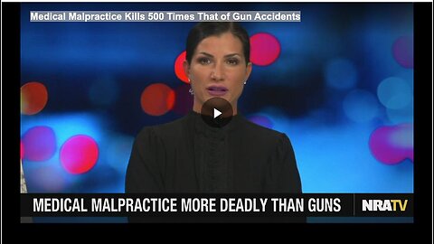 "Gun Accidents Death Toll Outnumbered 500 Times by Medical Malpractice"