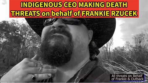 CHRIS WATTS - Indigenous CEO making death threats to Fellow Creators. Why is this Acceptable?
