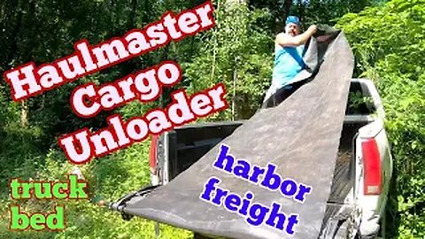 HaulMaster Truck Bed Cargo Unloader - Harbor Freight