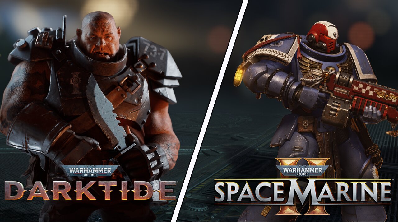 TRYING OUT WARHAMMER 40K: DARKTIDE AND SPACEMARINE 2 LATER