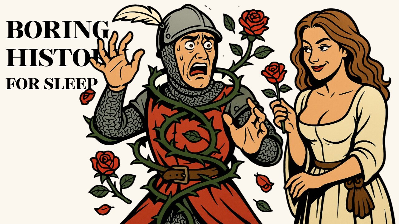 The SECRET CODE of FLOWERS, Gloves and Goose Feathers in Courtly Love | Boring History for Sleep