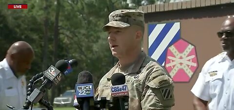 BREAKING NEWS:📣 Fort Stewart, Georgia, five shot, shooter apprehended, first Press Conference.