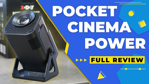 🤯 This Tiny Projector SHOCKED Me! | XGODY Gimbal 5 Review | Pocket Cinema POWER!