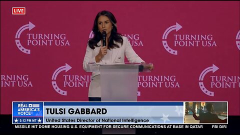 DNI Tulsi Gabbard Talks About The Deep State Pushing Back