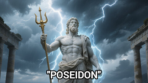 Poseidon | The Greek God Of The Sea, Earthquakes & Horses! 🌊🔱