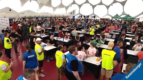 Fastest jigsaw puzzlers complete at the world championships in Spain