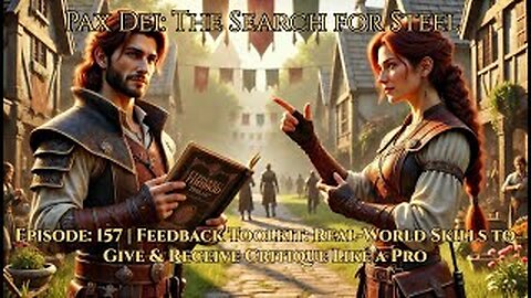 Pax Dei Ep.157 | Feedback Toolkit: Real-World Skills to Give & Receive Critique Like a Pro