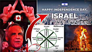 Canada Crumbles and Fiery Illuminati Ritual