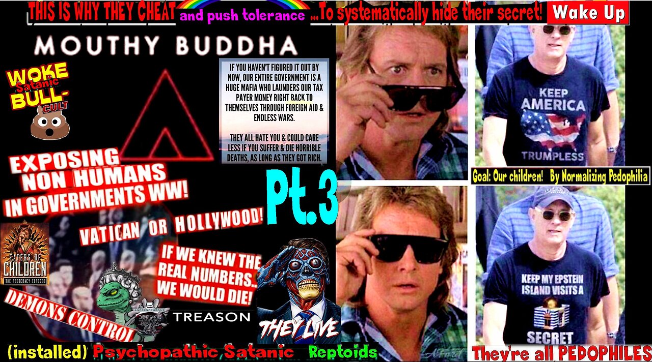 Pedogate 2020: Pt. 3 ▪️ Pizzagate 2.0 & Symbolism ▪️ By: Mouthy Buddha 🔥 (compilation version)