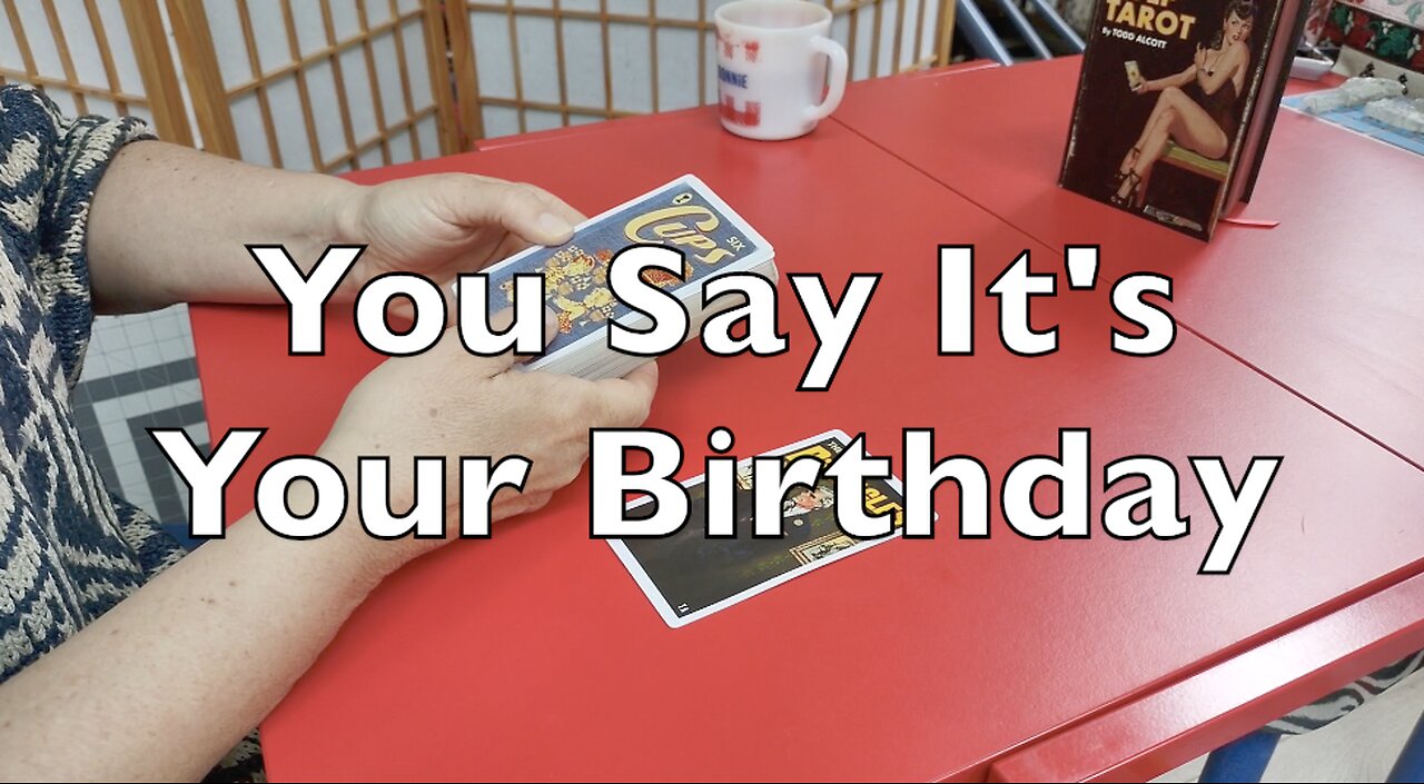 Happy Birthday to You - April 18th 2025 - A King of Pentacles Crosses the Finish Line