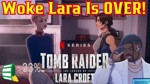 Netflix's WOKE Tomb Raider Series CANCELLED After Ratings TANK! The Legend Of Lara Croft