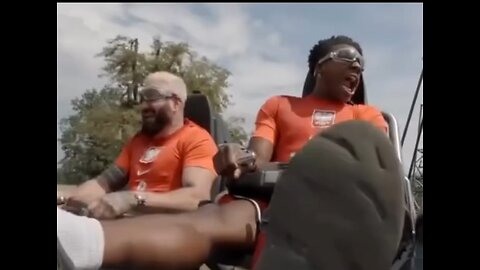 ishowspeed reaches orgasm in Poland Roller Coaster Ride